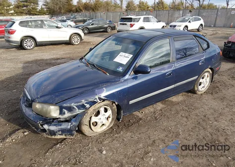 2002 Hyundai Elantra Gt z USA, uszkodzony, nr VIN KMHDN55D52U055773